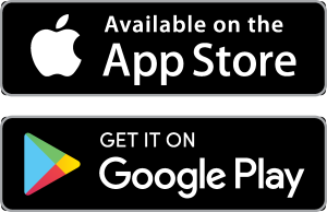 Available on Google Play and the App Store